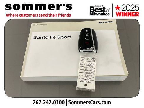 Used 2018 Hyundai Santa Fe Sport w/ 2.4L Value Package 02 image 24