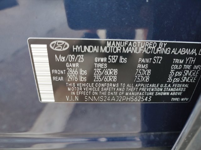 Used 2023 Hyundai Santa Fe SEL FWD image 33