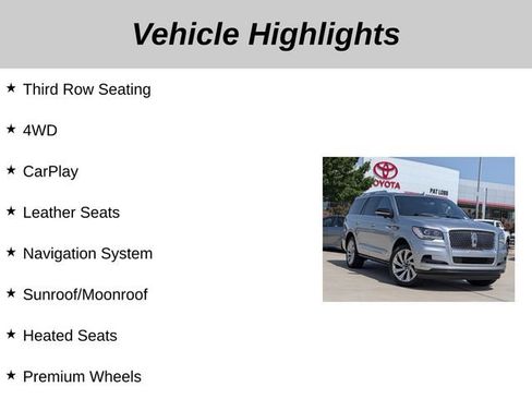 Used 2024 Lincoln Navigator Reserve AWD/4WD image 5