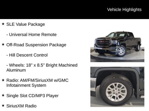 Used 2019 GMC Sierra 1500 SLE w/ SLE Value Package AWD/4WD image 32