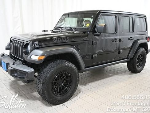 Used 2021 Jeep Wrangler Unlimited Sport AWD/4WD image 1