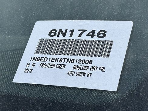 New 2026 Nissan Frontier SV w/ Tow Package image 21