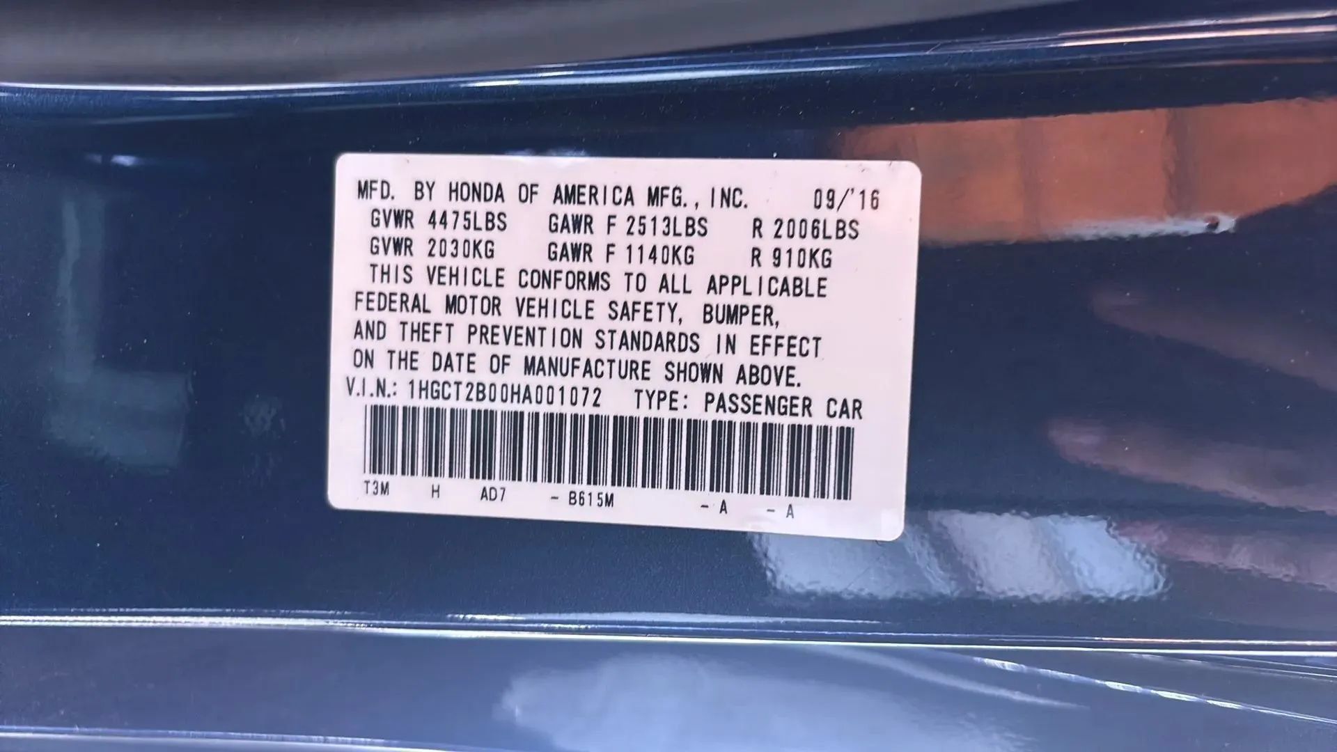 Used 2017 Honda Accord Touring image 12