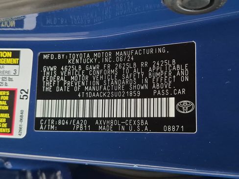 Used 2025 Toyota Camry SE FWD image 23