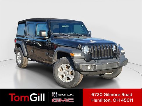 Used 2021 Jeep Wrangler Unlimited Sport image 1