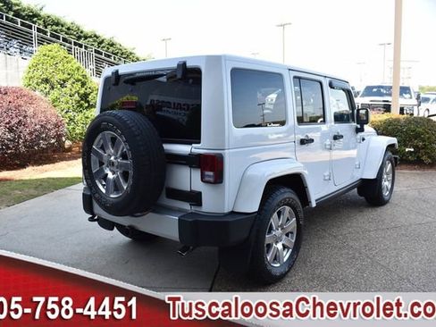 Used 2015 Jeep Wrangler Unlimited Sahara w/ Katzkin Premium Leather Group image 10