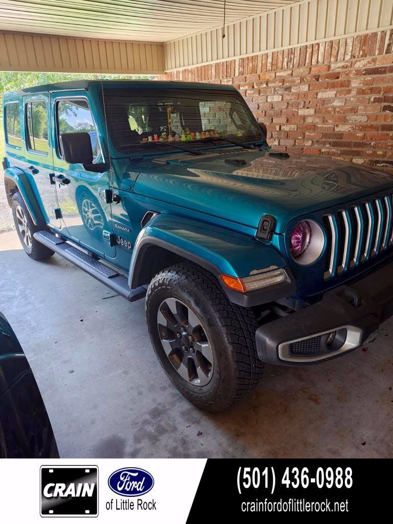 Used 2020 Jeep Wrangler Unlimited Sahara AWD/4WD image 1