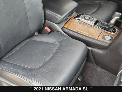 Used 2021 Nissan Armada SL w/ Captain's Chairs Package image 35