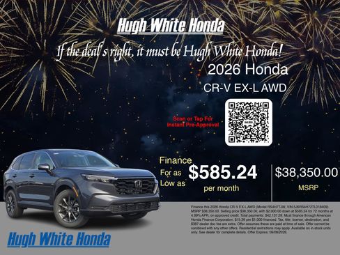 New 2026 Honda CR-V EX-L image 7