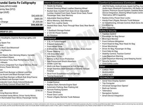 Used 2023 Hyundai Santa Fe Calligraphy image 15