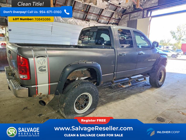 Used 2003 Dodge Ram 2500 Truck SLT AWD/4WD image 4