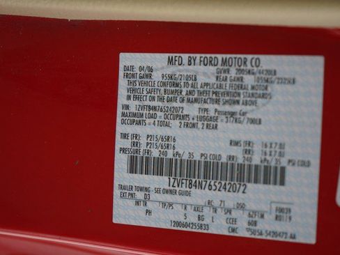 Used 2006 Ford Mustang Convertible RWD image 51