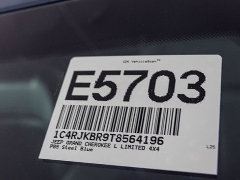 New 2026 Jeep Grand Cherokee L Limited AWD/4WD image 49