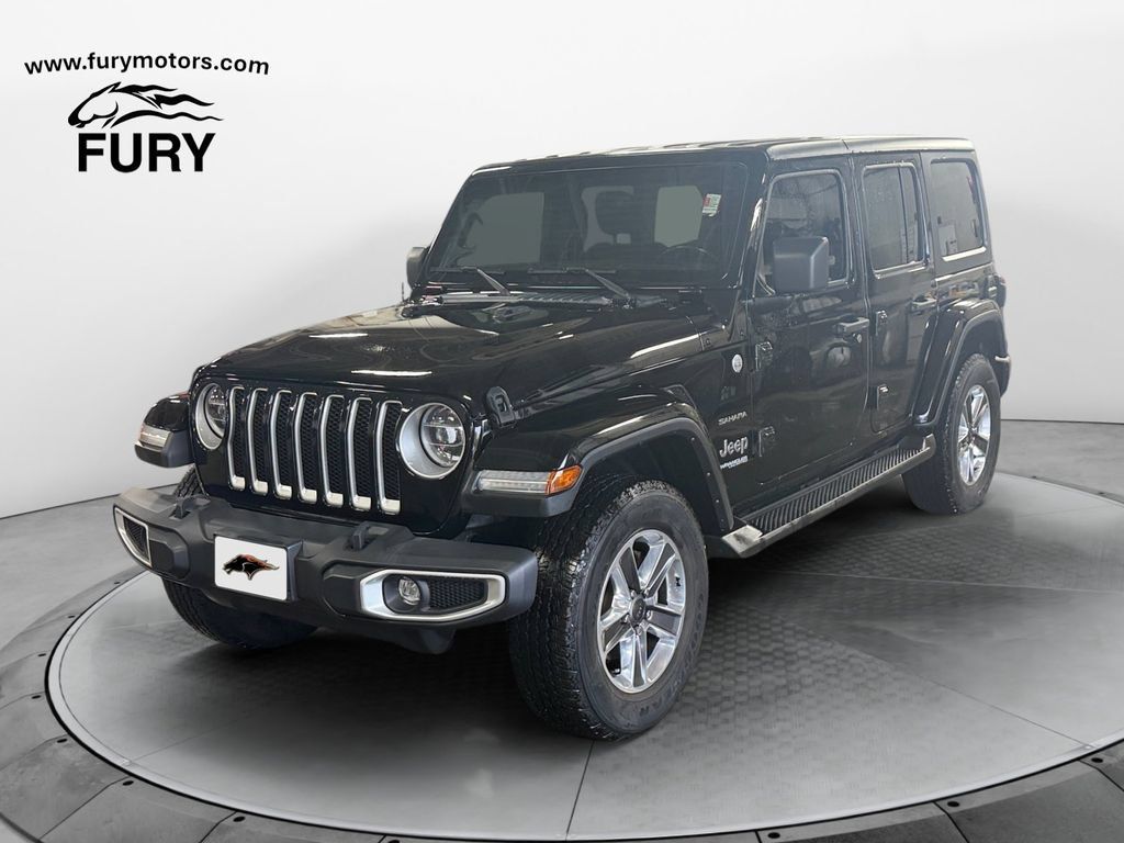 Used 2022 Jeep Wrangler Unlimited Sahara w/ LED Lighting Group AWD/4WD image 8