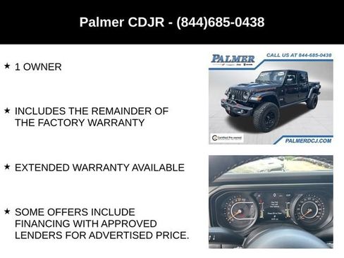 Certified 2025 Jeep Gladiator Mojave AWD/4WD image 30