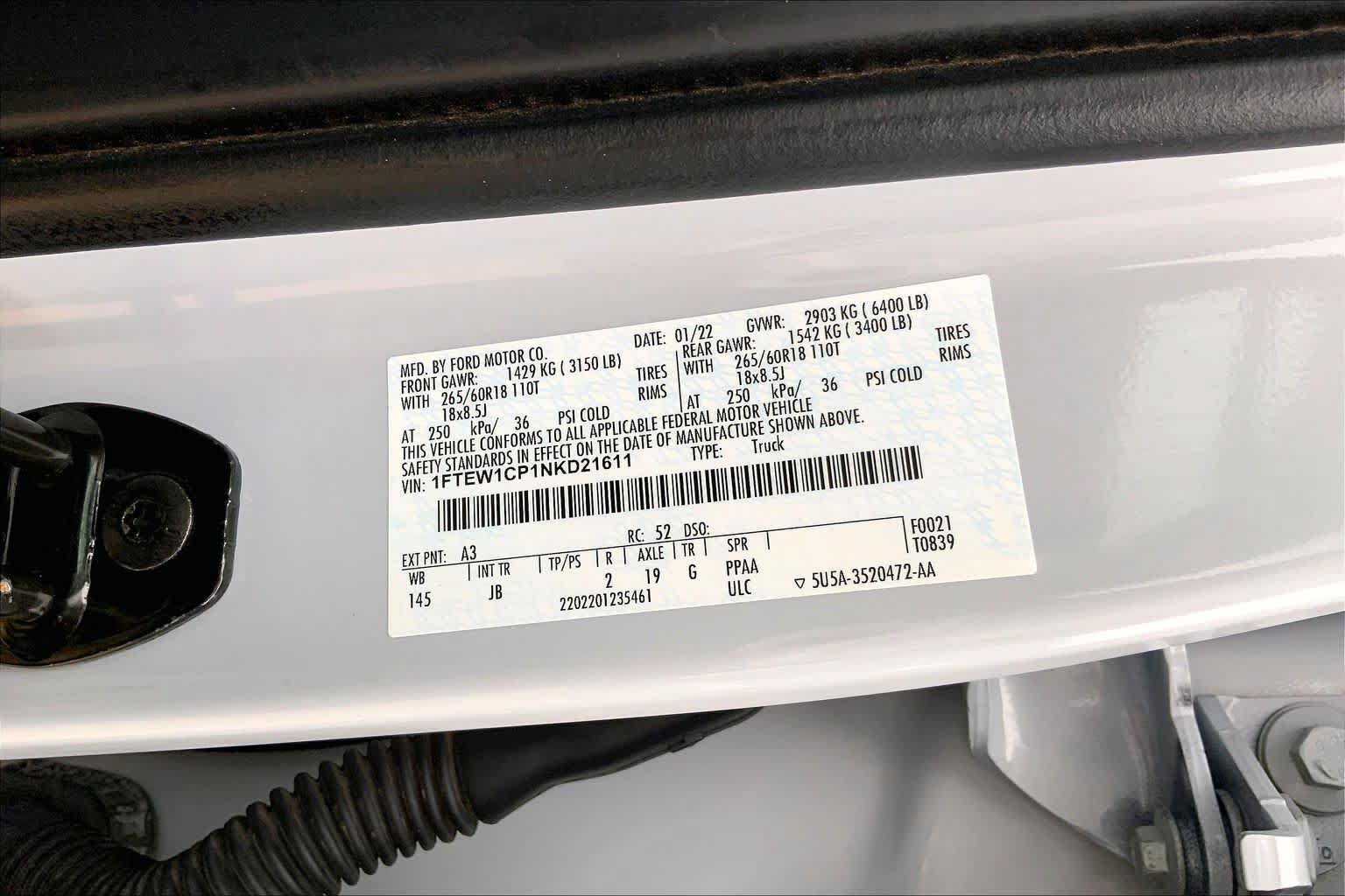 Used 2022 Ford F150 XL w/ STX Appearance Package RWD image 37