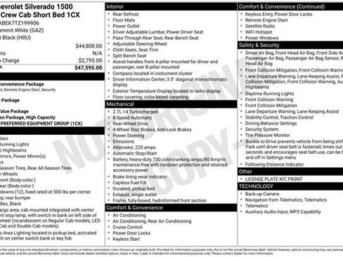 Certified 2026 Chevrolet Silverado 1500 Custom RWD image 32
