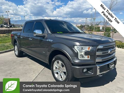 Used 2015 Ford F150 Platinum w/ Equipment Group 701A Luxury AWD/4WD image 1