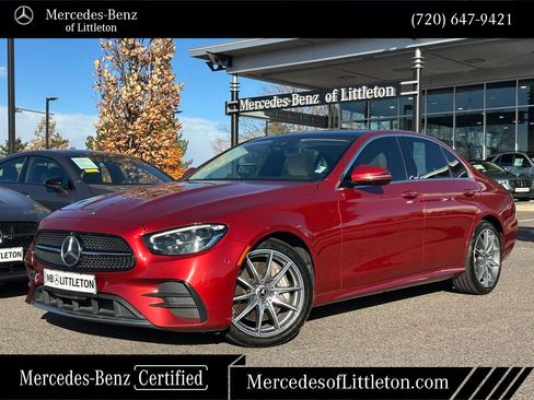 Certified 2021 Mercedes-Benz E 350 4MATIC Sedan image 1