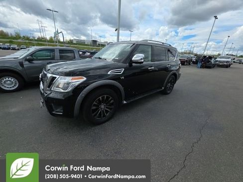 Used 2018 Nissan Armada Platinum w/ Captain Seat Package image 13