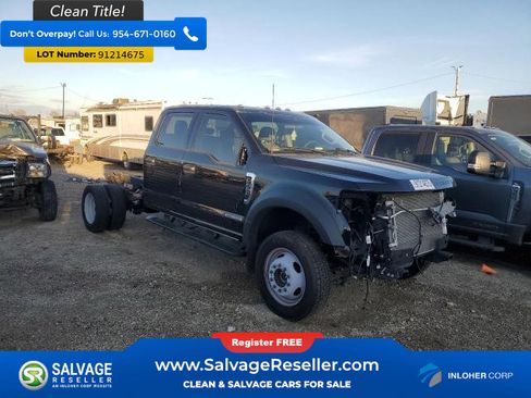 Used 2022 Ford F550 4x4 Crew Cab Super Duty w/ Low Deflection Package image 5