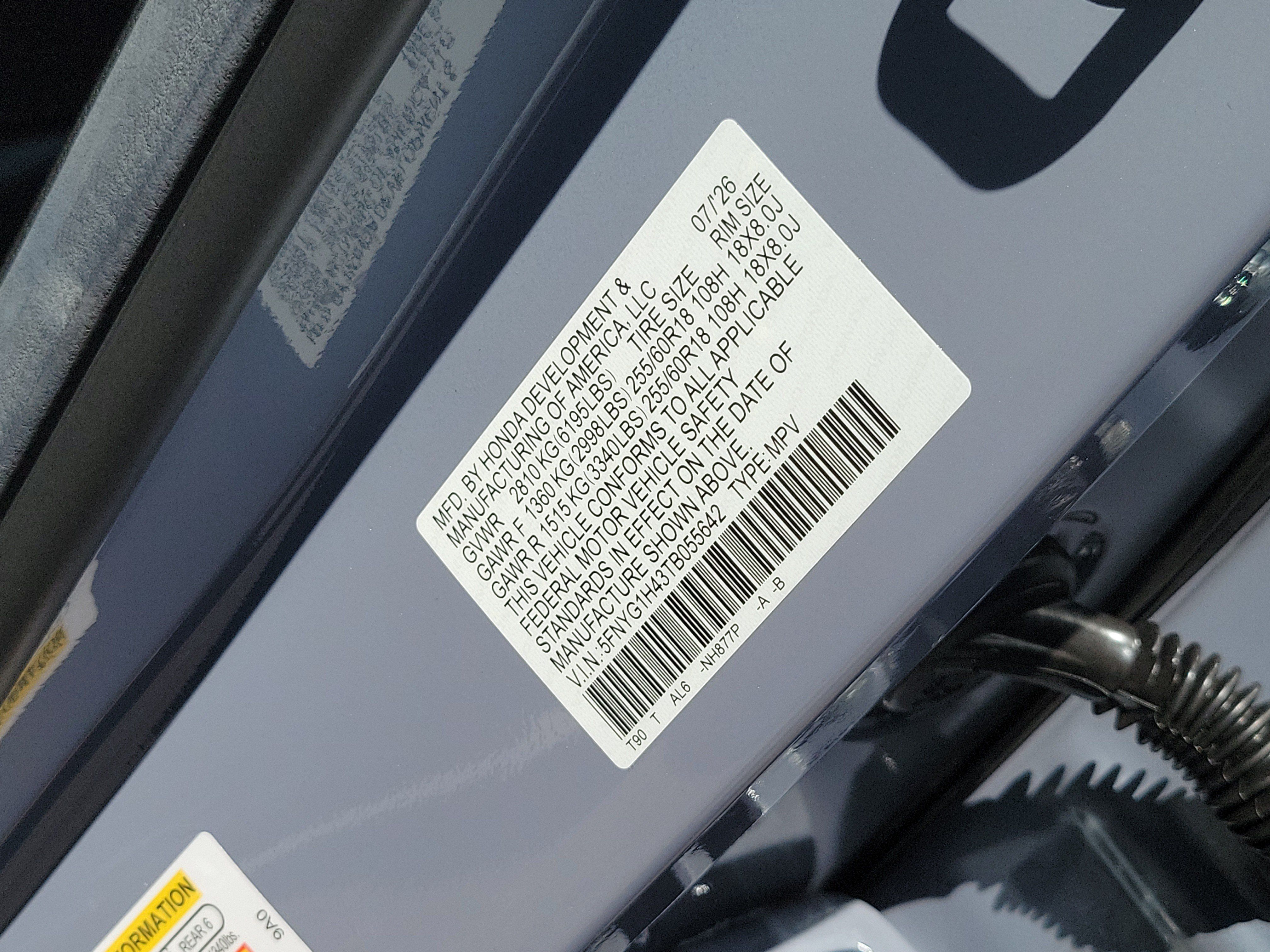 New 2026 Honda Pilot EX-L image 34