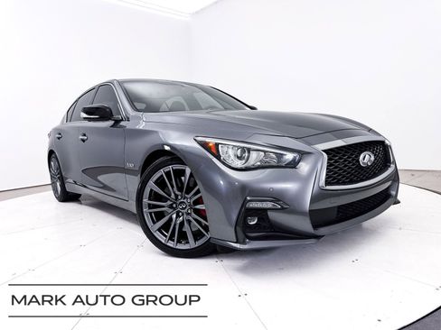 Used 2019 INFINITI Q50 Red Sport 400 w/ Proactive Package image 1