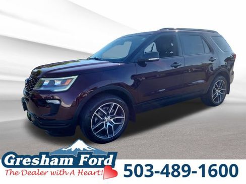Used 2018 Ford Explorer Sport w/ Equipment Group 401A AWD/4WD image 1