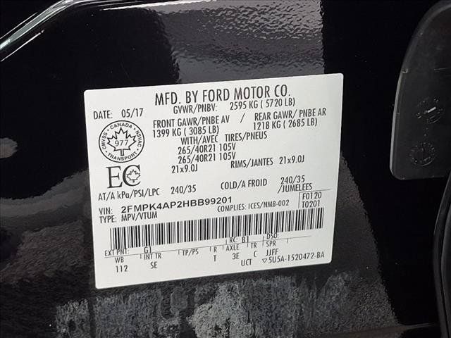 Used 2017 Ford Edge Sport w/ Equipment Group 401A AWD/4WD image 29