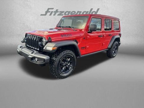 Used 2022 Jeep Wrangler Unlimited Willys image 3