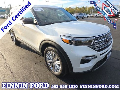 Certified 2022 Ford Explorer Limited w/ Equipment Group 301A image 1