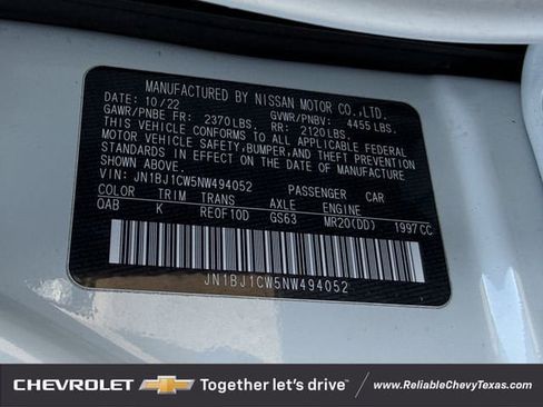 Used 2022 Nissan Rogue Sport SL image 37