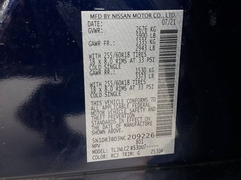 Used 2022 Nissan Pathfinder SV w/ SV Premium Package AWD/4WD image 11