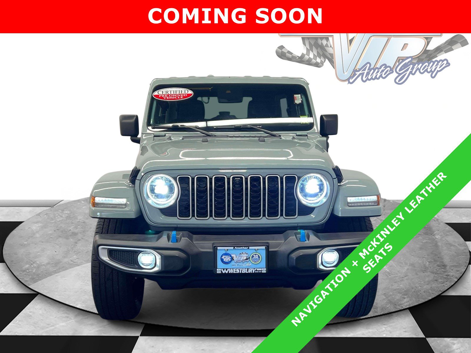 Used 2024 Jeep Wrangler Unlimited Sahara w/ Technology Group AWD/4WD image 2