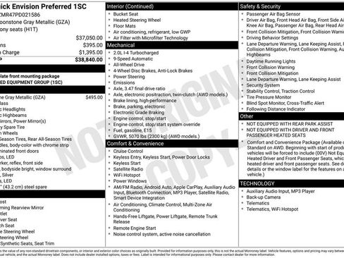 Certified 2023 Buick Envision Preferred image 6