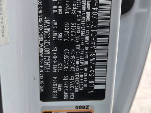 Used 2014 Hyundai Santa Fe Sport 2.0T w/ Technology Package 05 image 13