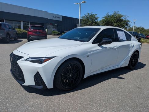 Used 2024 Lexus IS 350 F Sport w/ Blackout Package RWD image 8