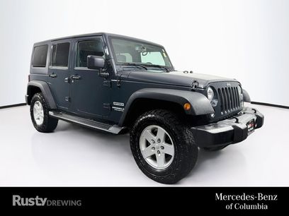 Used 2017 Jeep Wrangler Unlimited Sport w/ Quick Order Package 24S