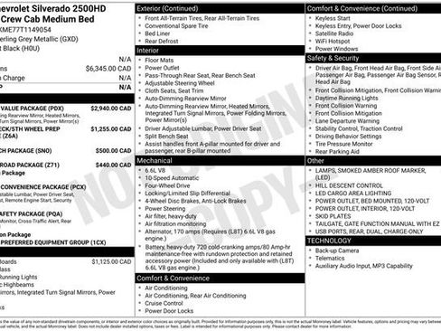 New 2026 Chevrolet Silverado 2500 Custom w/ Custom Value Package image 2