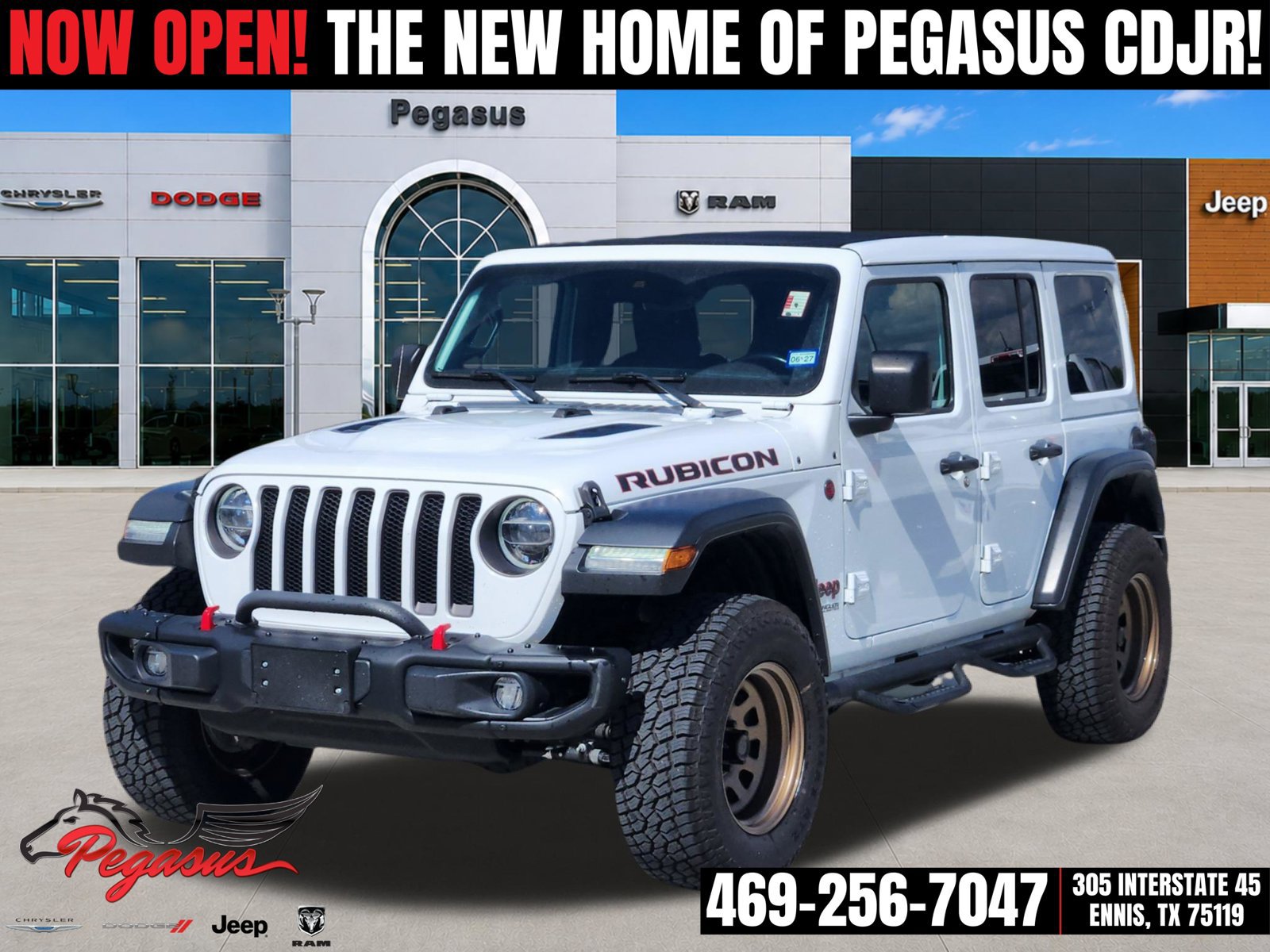 Used 2021 Jeep Wrangler Unlimited Rubicon AWD/4WD image 2