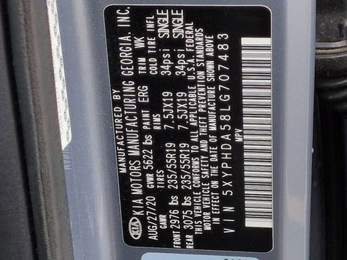 Used 2020 Kia Sorento EX image 32