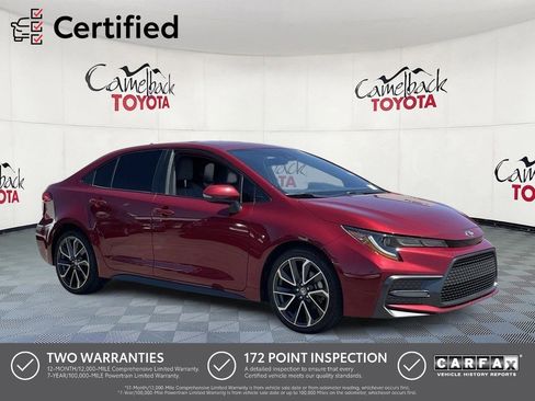 Used 2022 Toyota Corolla SE w/ Carpet Mat Package (TMS) FWD image 1