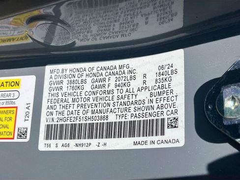 Used 2025 Honda Civic Sport image 29