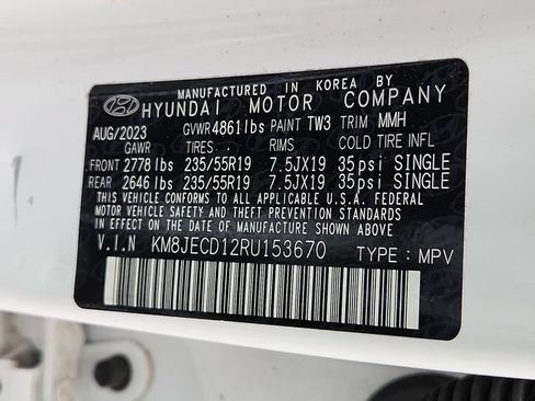 Used 2024 Hyundai Tucson Limited AWD/4WD image 27