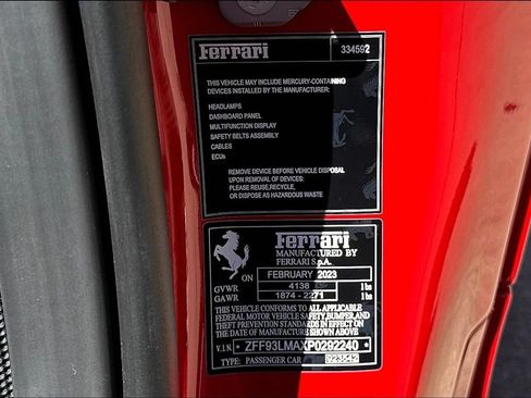 Used 2023 Ferrari F8 Tributo RWD image 17