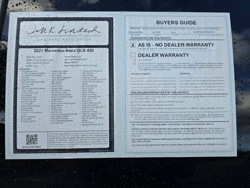 Used 2021 Mercedes-Benz GLS 450 4MATIC image 21
