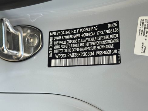 Used 2025 Porsche 718 Boxster GTS RWD image 39