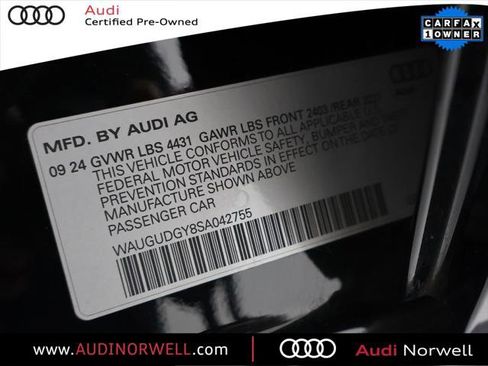 Certified 2025 Audi A3 2.0T Premium w/ Convenience Package image 3