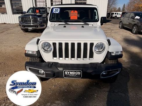 Used 2020 Jeep Wrangler Unlimited Sahara image 8