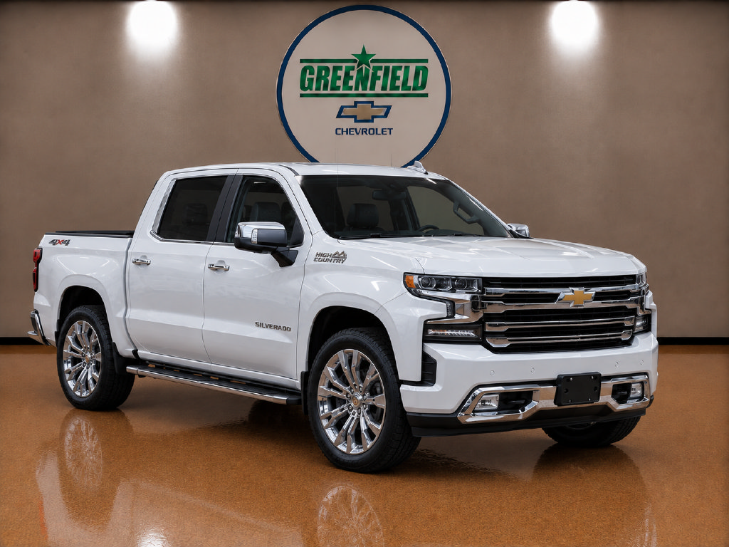 Used 2021 Chevrolet Silverado 1500 High Country w/ Technology Package AWD/4WD image 1